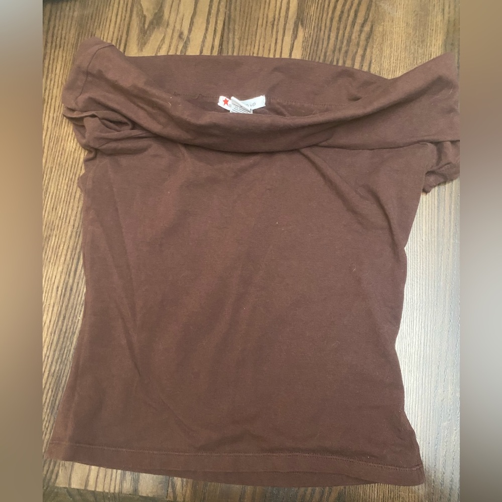 off the shoulder t shirt